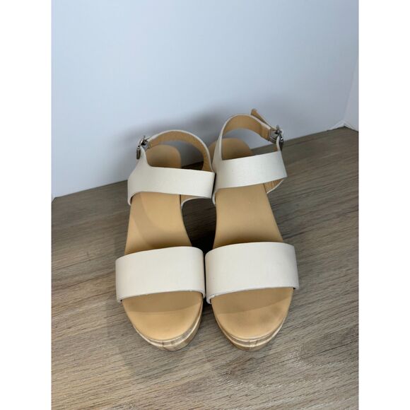 Nisolo All-Day Open Toe Clog Sandals Women’s Size 8 Bone Leather Casual Shoes - Picture 5 of 6